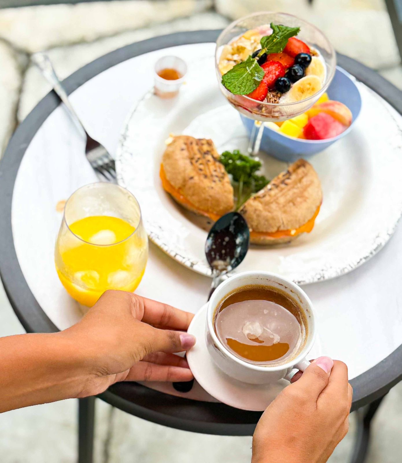 Breakfast, included every morning