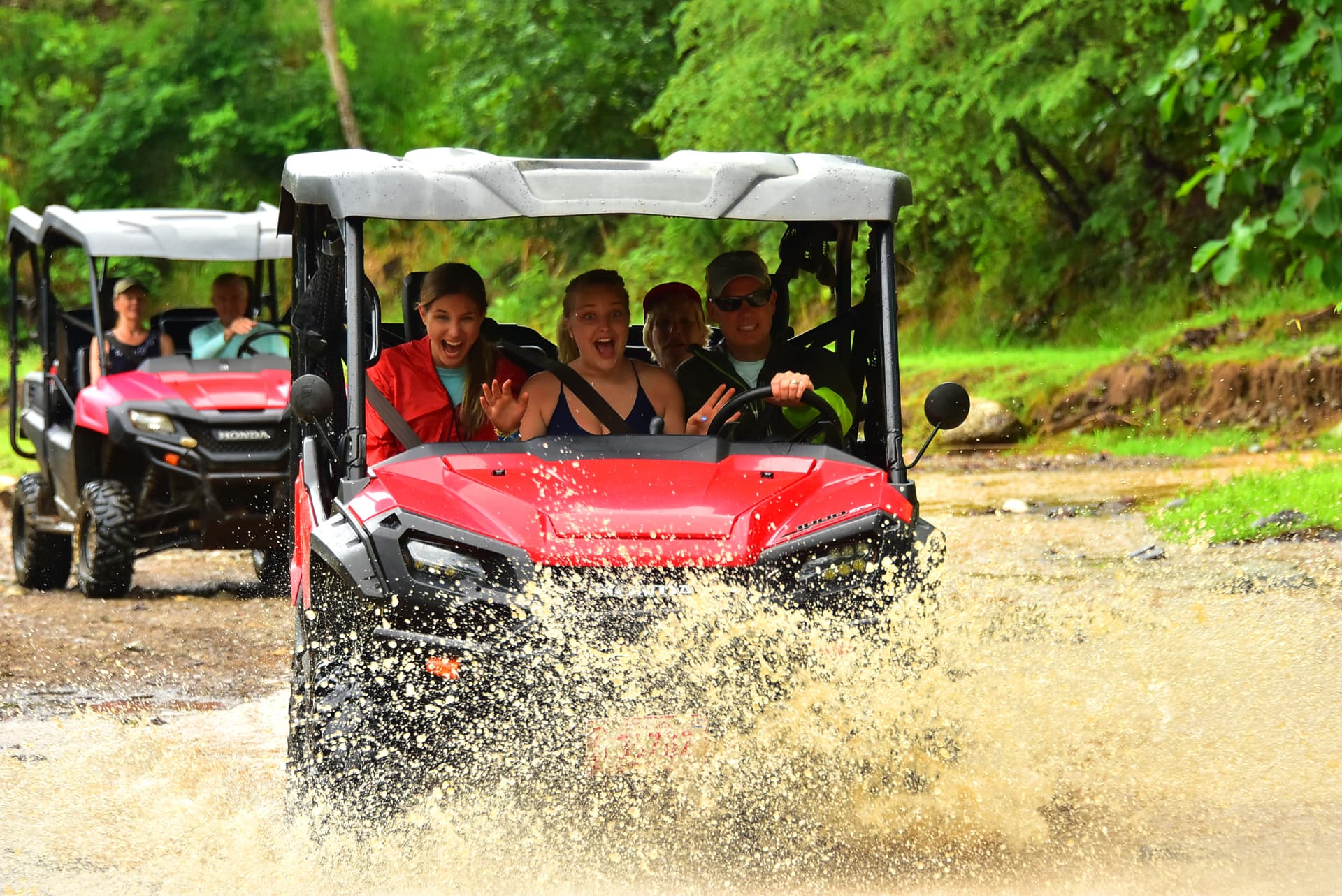 Buggy & Waterfall